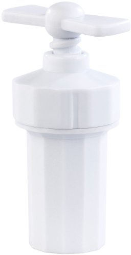 PEARL Knoblauch Schneider: Knoblauchpresse- & Aufbewahrung mit Dosier-Spindel (Knoblauchpresse zum drehen, Knoblauch Presse, Zerkleinerer)