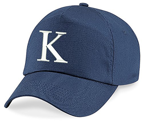 4sold keps, mössa, babymössa, pojke, mössa småbarn, sommarhatt, 100 % bomull, flicka, unisex, barnhatt, barnkeps, marinblå, alfabetskeps A-Z