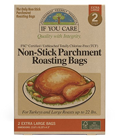 If You Care J25072 Sac à rôtir Parchemin Naturel