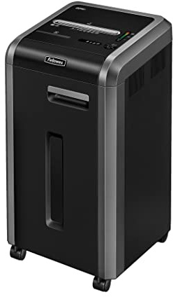 Fellowes 225Ci Destructeur de document de Bureau Coupe Croisée 20 Feuilles Noir