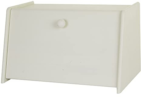 Apollo Wood Drop Front Bread Bin, Cream