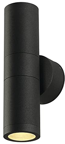 SLV ASTINA/iluminación para Paredes, Caminos, entradas, Foco LED, luminaria de Superficie de Exterior, lámpara de jardín / GU10 IP44 11.W Antracita, Anthracite 228775