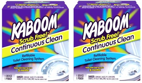 Church And Dwight 35113 kaboom Scrub Free Toilet Cleaning System (Pack of 2)