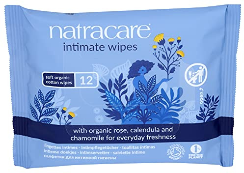 Organic Cotton Intimate Wipes - 12wipes (2 Pack)
