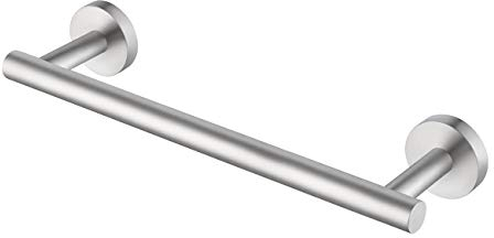 KES Towel Rail Wall Mounted Towel Holder Small Towel Rail 30CM for Bathroom and Kitchen SUS 304 Stainless Steel Brushed Finish, A2000S30DG-2