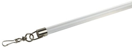 Speedy Accessories Curtain Draw Rods, Clear, Pair, 75 Cm