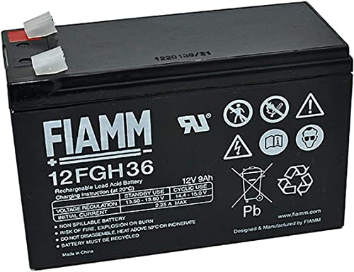 FIAMM 12FGH36 9Ah 12V batteria UPS