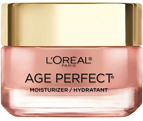 L'Oreal Paris Age Perfect Rosy Tone Anti-Sagging Face Moisturizer, Renew & Revive Healthy Tone, 1.7 oz (Packaging May Vary)