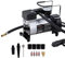 KATSU Auto Kompressor Luftpumpe 12V DC 14A 150PSI für Auto Fahrrad Motorrad + 3 Ventiladapter + 4 Ventilen + Aluminiumabdeckungen