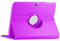 ebestStar - Hülle für Samsung Galaxy Tab 3 10.1 GT-P5210, 10 P5200 P5220, Drehbar Schutzhülle, PU-Lederhülle, Rotierende Ständer Etui, Rotating Case Cover, Lila