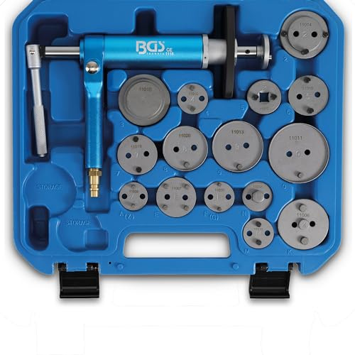 BGS 1117 - Jeu de repousse-pistons de frein - pneumatique - 16 pièces