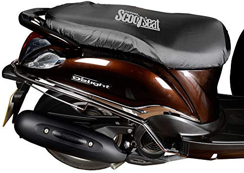 OXFORD ScootSeat Cover Waterproof Scooter Seat Cover, Large, Black