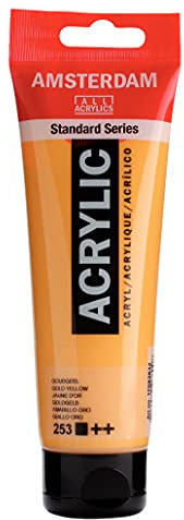 Amsterdam Standard Series Acrylfarbe Tube 120 ml Goldgelb 253 (17092532)