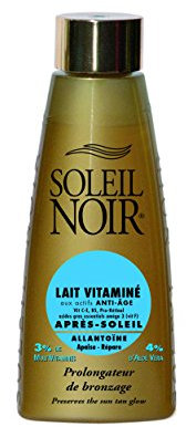 SOLEIL NOIR - Lait Vitaminé Après-soleil Prolongateur de Bronzage - 150 ml