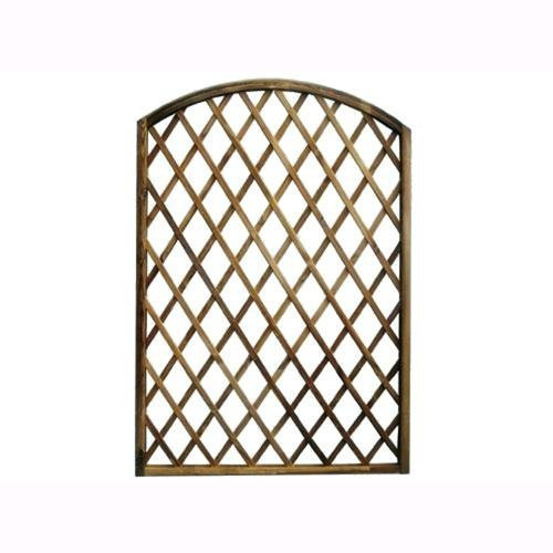 Pannello Grigliato Giardino Lasa In Legno Impregnato Arco 180X180 Cm 1 Pz