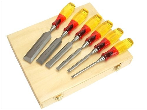 Irwin Marples 10507059 M373 Splitproof Bevel Chisels (1/4-1.1/4) - Set of 6