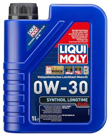 LIQUI MOLY Synthoil Longtime Plus 0W-30 | 1 L | helsyntetisk motorolja | Art.-Nr.: 1150, färglös