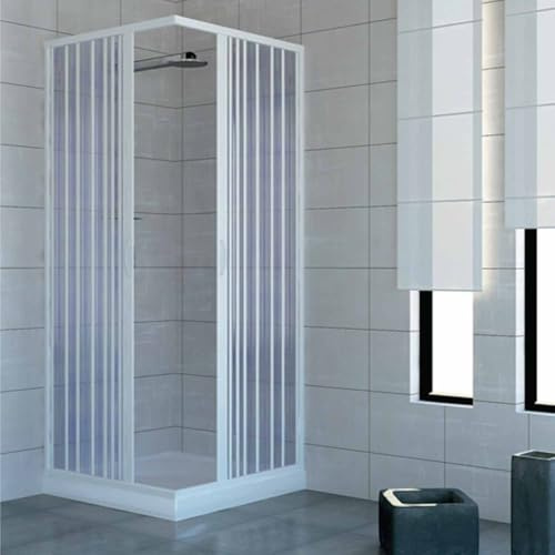 ROLLPLAST PINTO Duschhaube Kunststoff PVC 700 x 800 mm Mod. Acquario mit zentraler Öffnung