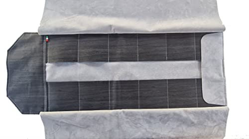 CAMPIONE COLLECTIONS - CC-GAL-WR12 Rotolo professionale da gioielleria porta 12 orologi portaorologi da cassaforte o da viaggio