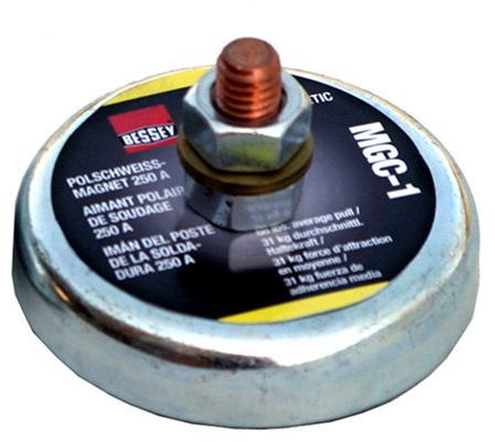 BESSEY MGC-1 Magnetic Ground Clamp, 250 AMP