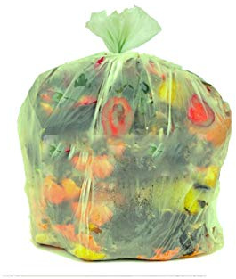 Imbalshopper IMBALLAGGI 2000 - Buste Compostabili per Umido - Sacchi per Raccolta Differenziata Organico - 70x110 cm - Confezione da 100