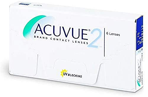 ACUVUE 2 - Lenti a contatto quindicinali - protezione UV;-1.50 diottrie; BC 8.7; DIA 14.00; 6 lenti