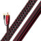 AudioQuest Irish Red Cinch-Audiokabel, 2 m, Schwarz – Audiokabel (RCA, RCA, 2 m, Schwarz)