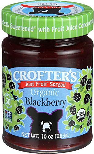 Crofters Organic Blackberry Just Fruit Spread, 10 oz
