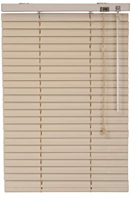 Sunlines HW2121 Jalousie Fixmaß, Metall, coffee-creme, 180 x 175 cm