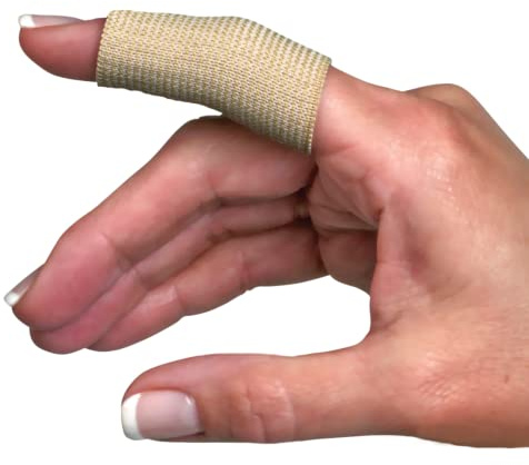 Flents Finger Sleeves, Pain Relief for Arthritis, Inflammation, Cracking, Blisters, Tendonitis & Athletic Stress, Plastic Wrap for Support & Compression, Assorted Size, 12 Count