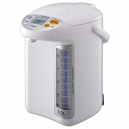 Zojirushi CD-LFC50 Panorama Window Micom Water Boiler and Warmer (169-ounce, 5.0-Liter, White)