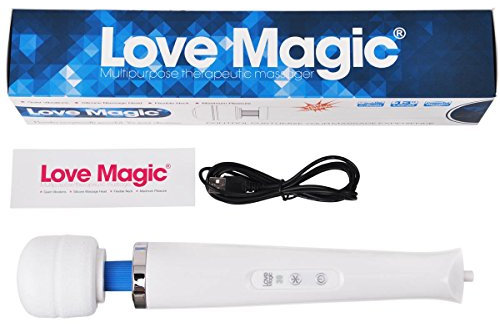 Love Magic Wand Recharge Vibratore Blanc Ø 6 x 32 cm