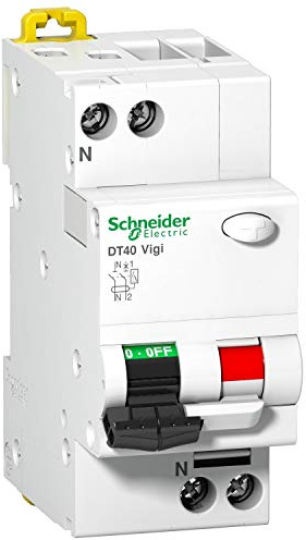 Prodis, DT40 Vigi disjoncteur différentiel 1P+N 6kA 16A 30mA courbe C type AC - A9N21444