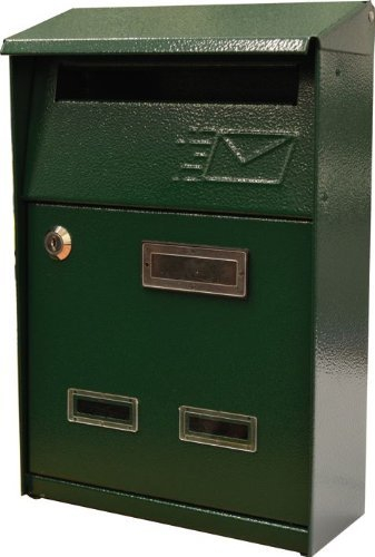 MAURER Buzon Maurer Exterior 22 x 33 x 11 (alt) cm. Color Gris Oscuro