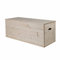 Baule in Legno Massello grezzo 100 x 40 x 40 cm