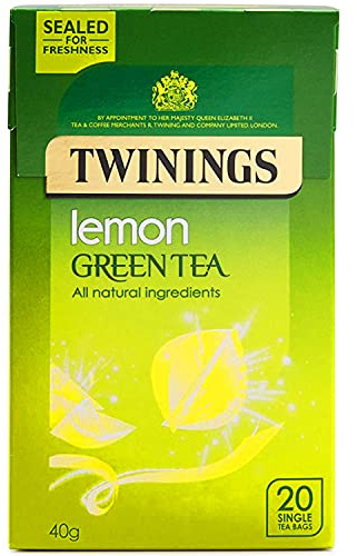 Twinings Green Tea With Lemon Tea Bags X20 40g