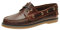Jim Boomba Boat Shoe - Deck Shoe Classic Style - Mahogany Brown (UK 11.0)