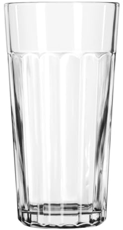 Libbey 15645, Duratuff Panel Tumbler Glass, 24 Ounce (15645LIB) Category: Iced Tea and Soda Glasses