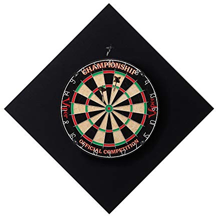 Viper EVA V-Foam Dartboard Surround Wall Protector, Black