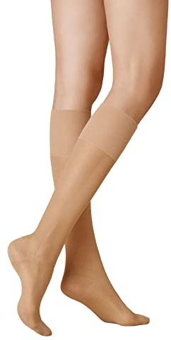 KUNERT Damen Kniestrümpfe Super Control 40 leichte Stützwirkung Klasse I 40 DEN
