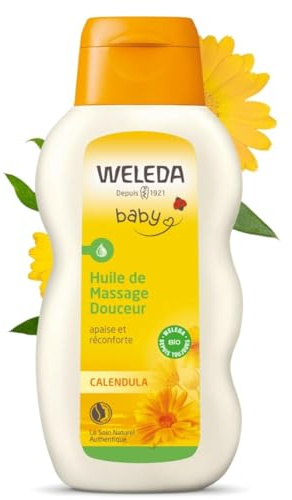 Bosch Weleda Bébé Huile Massage Douceur 200 Ml , (Lot De 1)