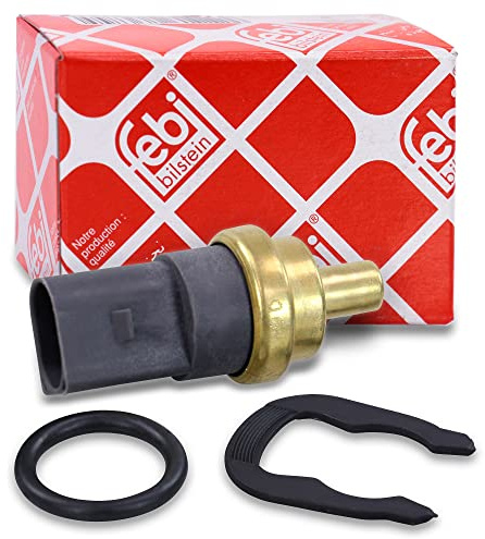 febi bilstein 29318 Coolant Temperature Sensor with seal and retaining spring, pack of one