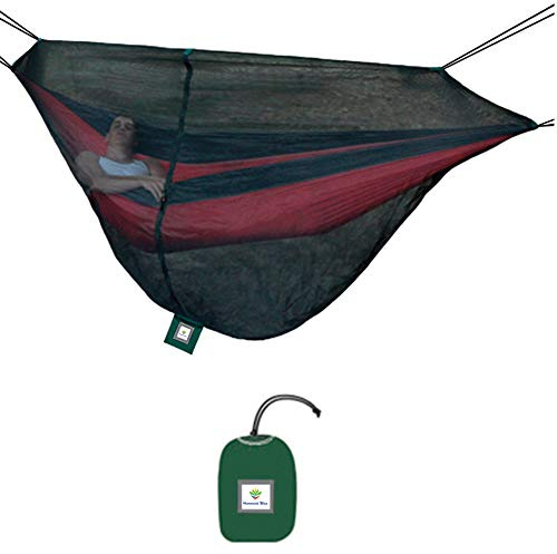 Hammock Bliss Mosquito Net Cocoon -The Ultimate Hammock Bug Net with Insect Proof No See Um Mesh – Make Hammock Camping A Bug Free Experience