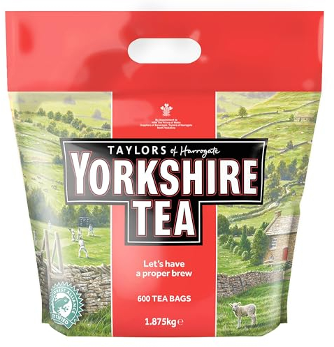 Yorkshire Tea 600 Tea Bags 1.875 Kg