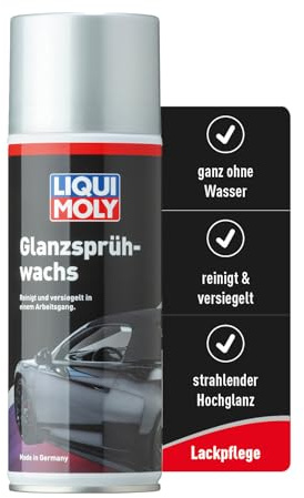 Liqui Moly Cera pulverizable abrillantadora, 400 ml, Compación, Barniz, SKU 1647