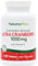 NaturesPlus Ultra Cranberry 1000mg - Natural Cranberry Extract, Herbs and Vitamin C Supplement - Gluten Free, Vegetarian - 120 Tablets- 60 Servings