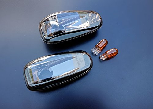 Seitenblinker Klar Rauchglas Schwarz Links+Rechts Set