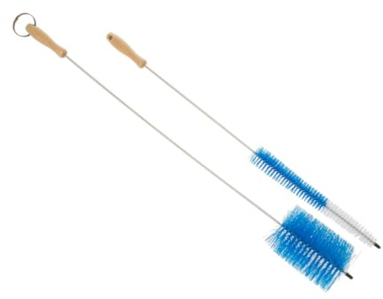 Universal Appliance Brush Set, Flexible 2-Piece Brush Set for Refrigerators, Dryers, HVAC & Hard-to-Reach Areas, PM14X10056