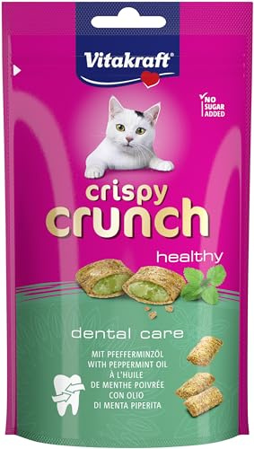 Vitakraft Crispy Crunch Dental Menthe Poivrée pour Chat 60 g