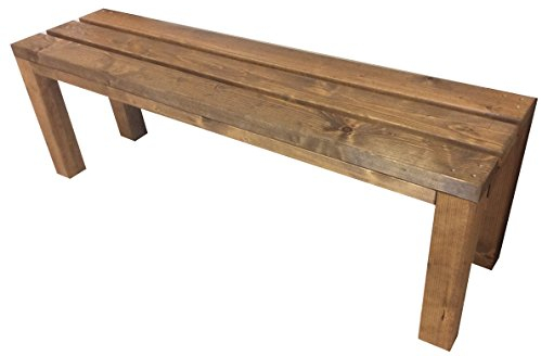 TOTAL WOOD 2012 Gartenbank Sitzbank Holzbank parkbank terrassenmobel für Innen und Außen geeignet 150x38.5x50 cm. Nach Maß verfügbar!